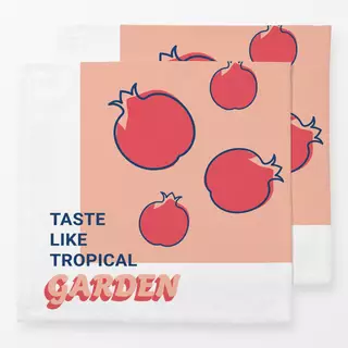 Servietten Tropical Garden