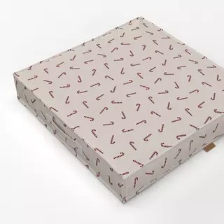 Bodenkissen Christmas Candy Canes