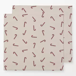 Servietten Christmas Candy Canes