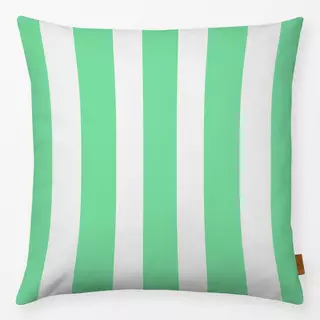 Kissen Bold Stripes lemonade green