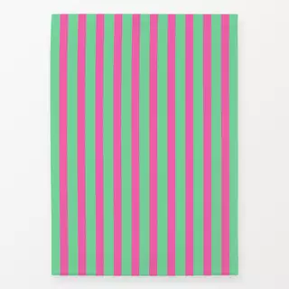 Geschirrtücher Bold Stripes green and pink