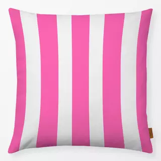 Kissen Bold Stripes hot pink