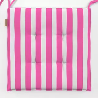 Sitzkissen Bold Stripes hot pink