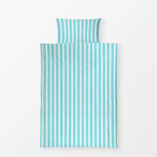 Bettwäsche Bold Stripes ocean blue