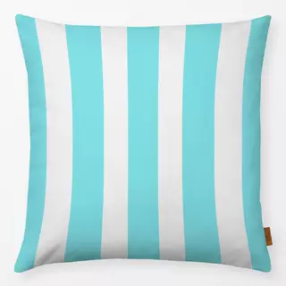 Kissen Bold Stripes ocean blue