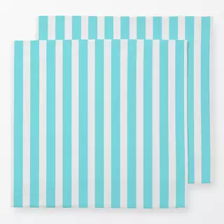 Servietten Bold Stripes ocean blue