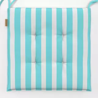 Sitzkissen Bold Stripes ocean blue