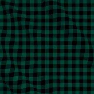 Meterware Big Checks black and green