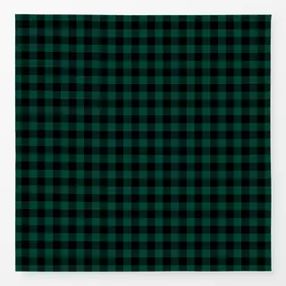 Tischdecke Big Checks black and green