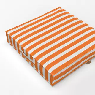 Bodenkissen Bold Stripes sunrise orange
