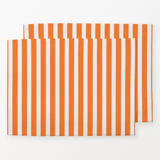 Tischset Bold Stripes sunrise orange