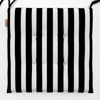 Sitzkissen Bold Stripes midnight black