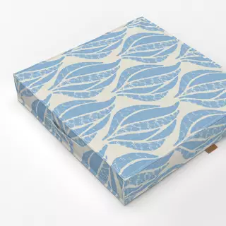 Bodenkissen Flame blue