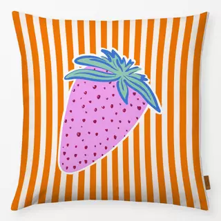 Kissen Strawberry Stripes