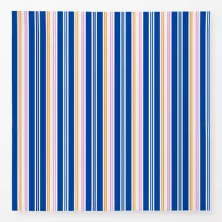 Tischdecke blue balanced stripes