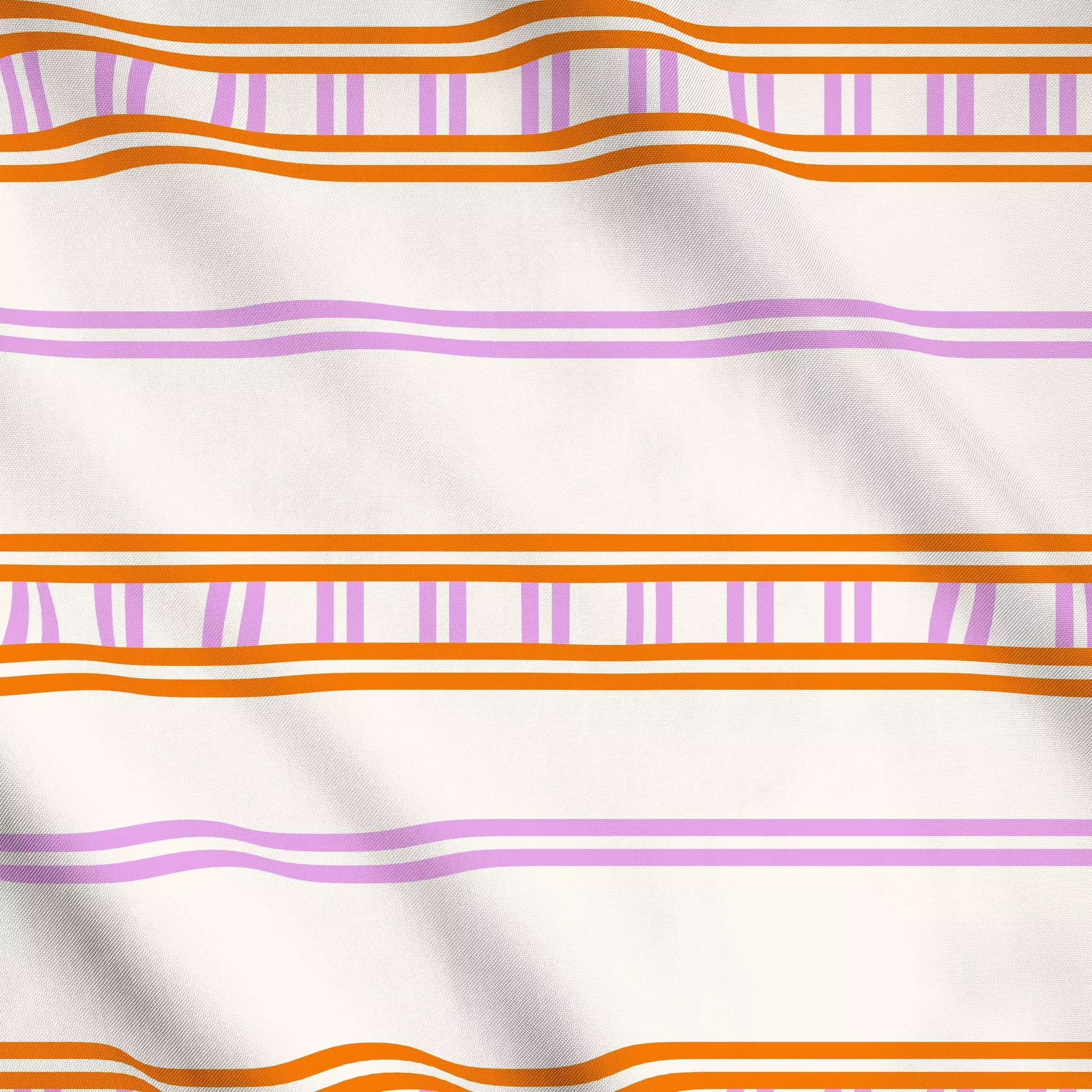 Meterware light tribal stripes, gemustert, Sommer, von Patries Elisabeth