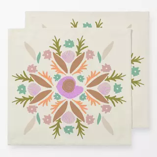 Servietten Seashell Mosaic