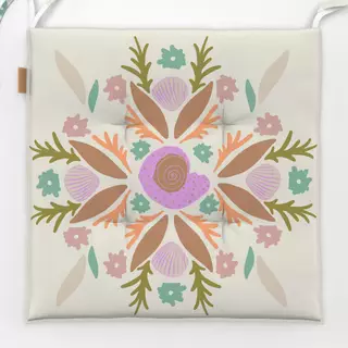 Sitzkissen Seashell Mosaic