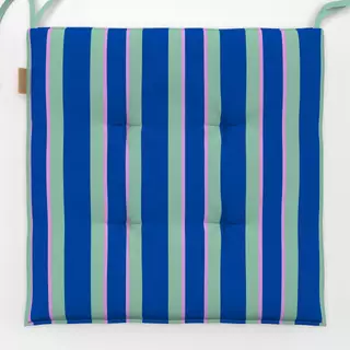 Sitzkissen Blue Hairline Stripes