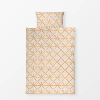 Bettwäsche Boho Star Brush Orange