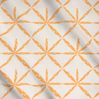 Meterware Boho Star Brush Orange