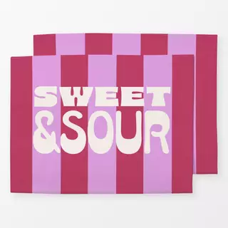 Tischset Sweet Sour Stripes