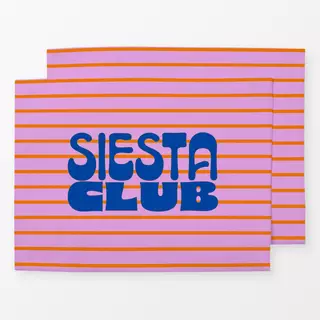 Tischset siesta club stripes