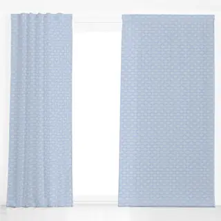 Dekovorhang Circle Tile Blue