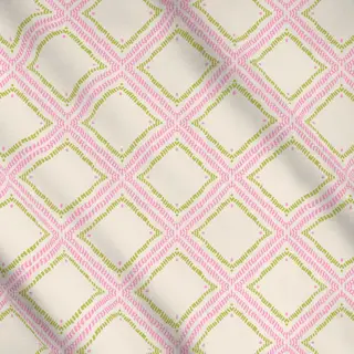 Meterware Dashed Diamond pink