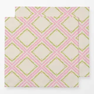 Servietten Dashed Diamond pink