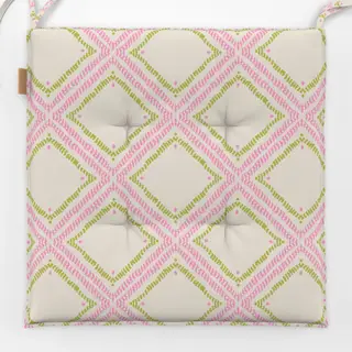 Sitzkissen Dashed Diamond pink