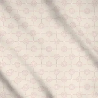 Meterware Circle Tile Rosa