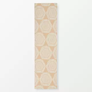 Tischläufer Wooden Ring Peach