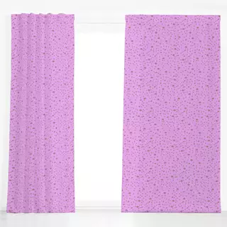 Dekovorhang Little Dots Pink