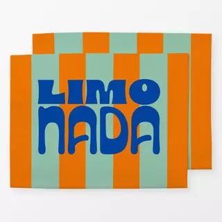 Tischset limo nada stripes
