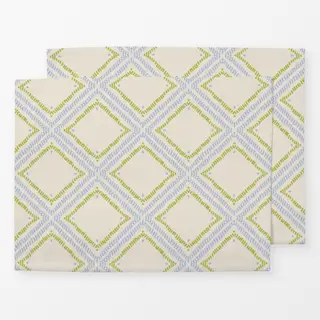 Tischset Dashed Diamond blue