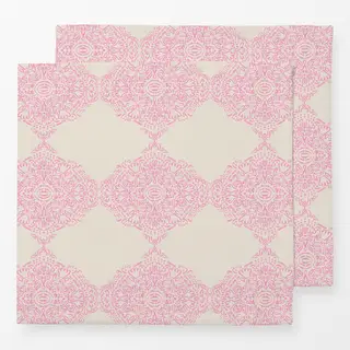 Servietten Ornament pink