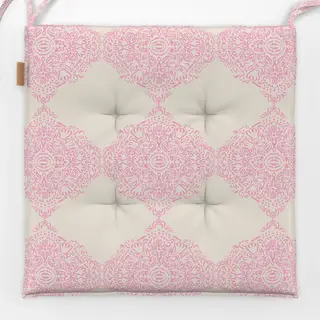 Sitzkissen Ornament pink
