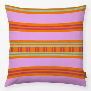 Kissen pink tribal stripes