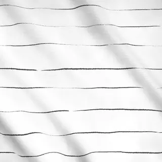 Meterware Stripes On White