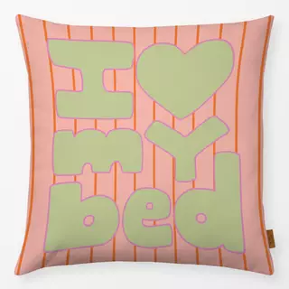 Kissen I love my bed