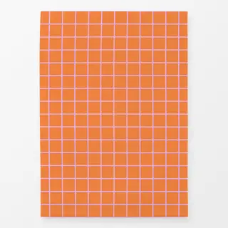 Geschirrtücher Fun House Grid orange