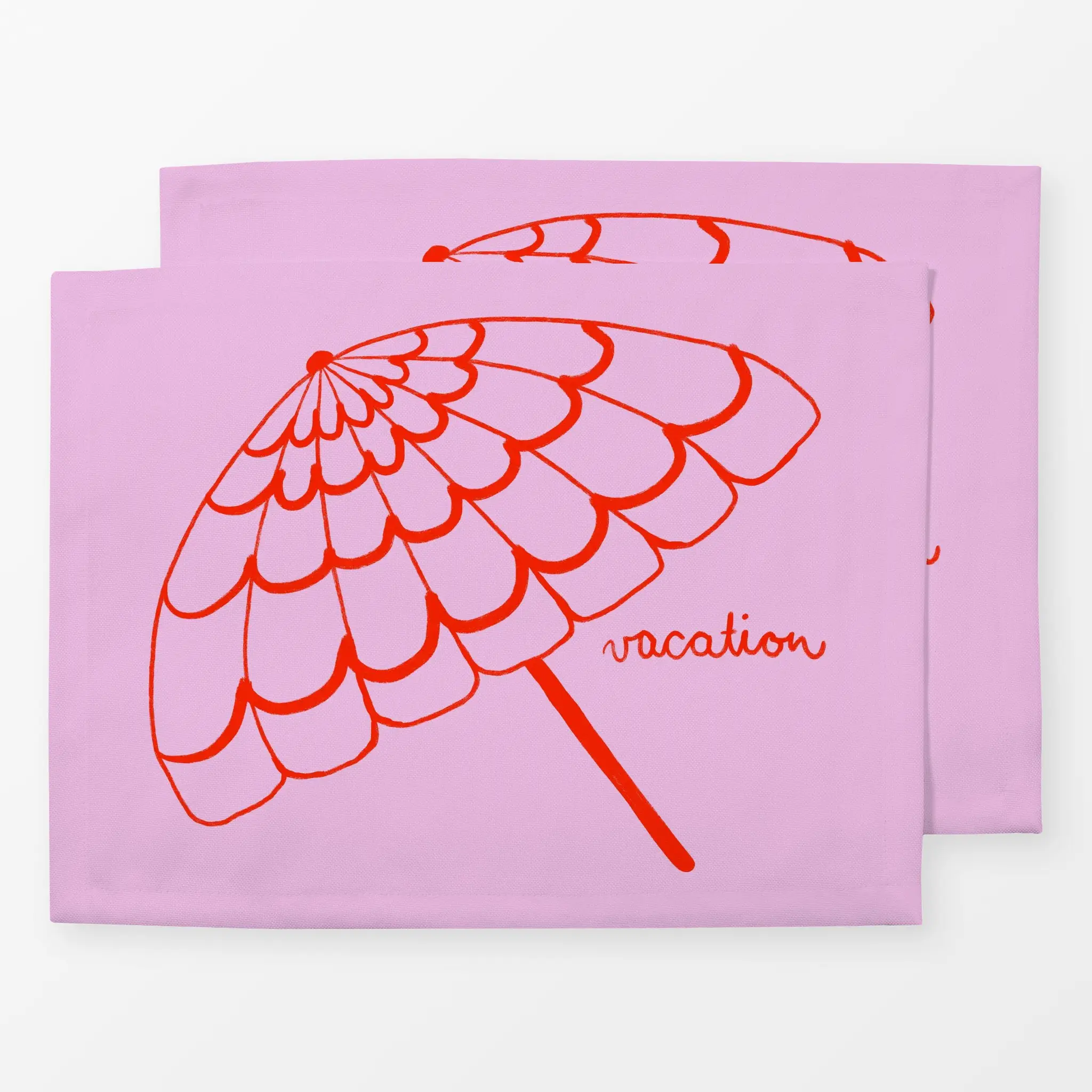 Tischset Summer Sunshade, Spruch, Sommer, von Julia Schumacher