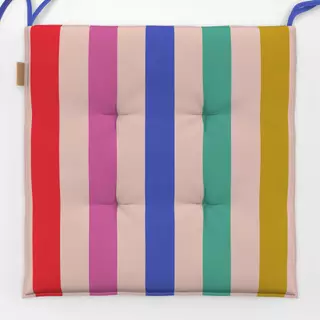 Sitzkissen Regenbogen Streifen