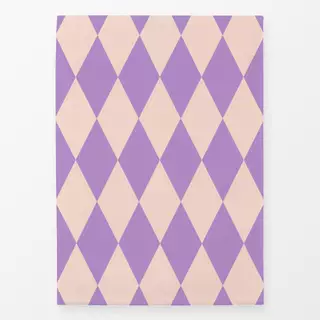Geschirrtücher Argyle flieder rosa