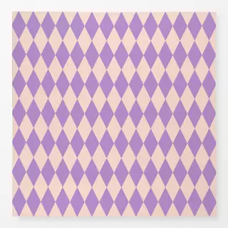 Tischdecke Argyle flieder rosa