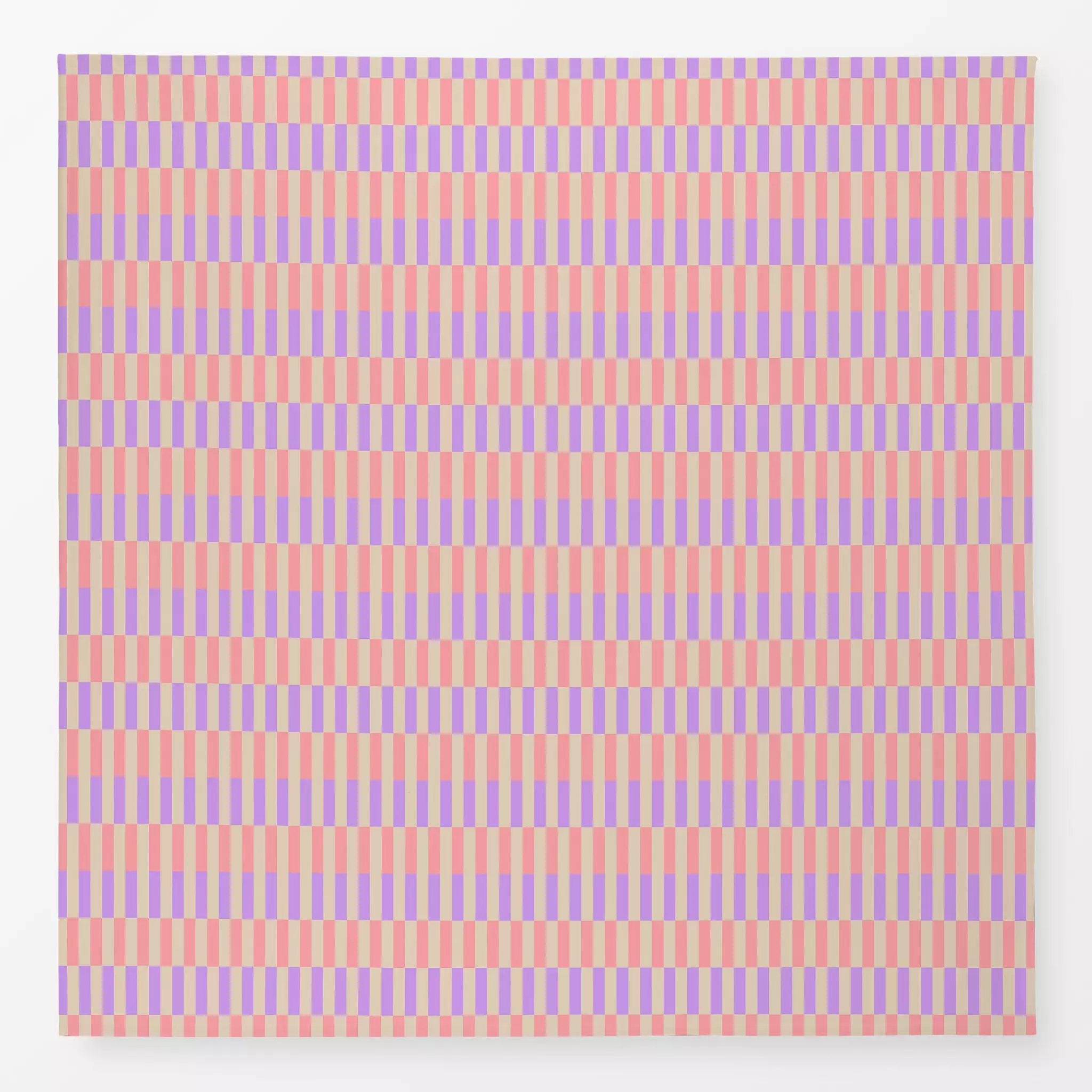 Tischdecke Fun Block Stripes horizontal - Symbole & Muster - von „Julia Schumacher"; Streifen, beige, gestreift, lachs, vert...