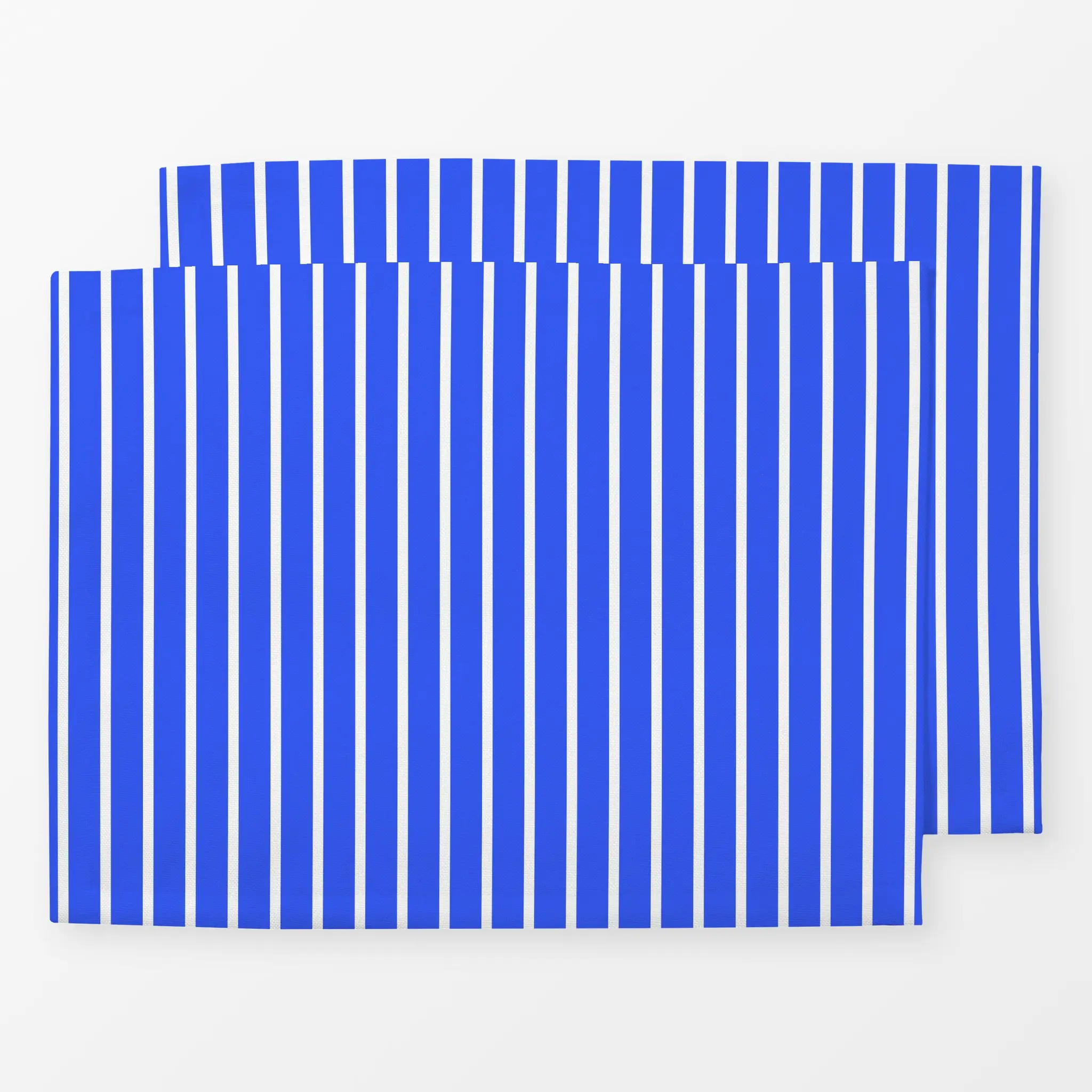 Tischset Summer Stripes blue, gemustert, Sommer, von Julia Schumacher
