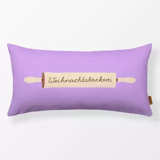 Kissen Nudelholz lila