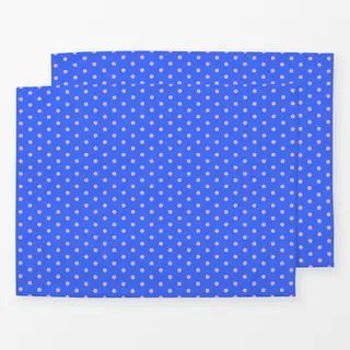 Tischset blue